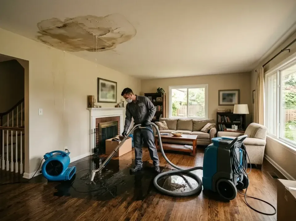 attic-pipe-burst-ceiling-drip-008 — frequently asked questions, Water Damage Restoration & Carpet Care in Fort Wright, KY